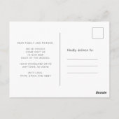 Nieuwe buurt verhuisbericht ansichtkaart briefkaart (Achterkant)