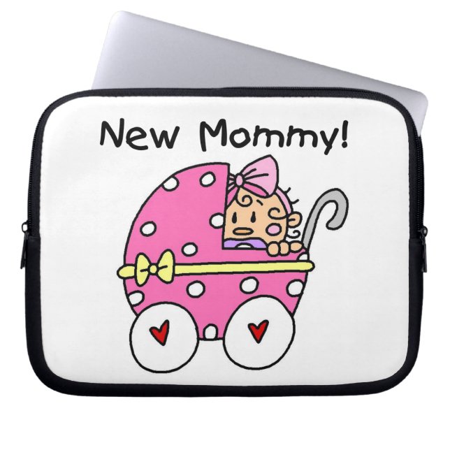 Nieuwe cadeautjes voor mama baby Girl Laptop Sleeve (Voorkant)