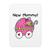 Nieuwe cadeautjes voor mama baby Girl Magneet (Verticaal)