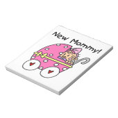 Nieuwe cadeautjes voor mama baby Girl Notitieblok (Linkerzijde)