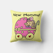 Nieuwe cadeautjes voor mammie Baby Girl Kussen (Achterkant)