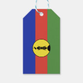 Nieuwe Caledonië vlag Cadeaulabel (Voorkant)