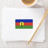 Nieuwe Caledonië vlag Etiket (Insitu)