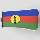 Nieuwe Caledonië vlag Golfheadcover (Voorkant)