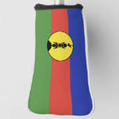 Nieuwe Caledonië vlag Golfheadcover (Draai 90)
