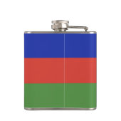 Nieuwe Caledonië vlag Heupfles (Achterkant)