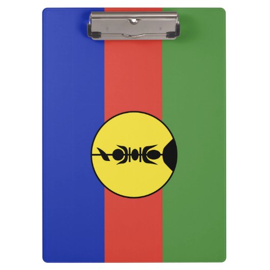 Nieuwe Caledonië vlag Klembord (Voorkant)