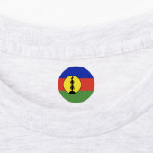 Nieuwe Caledonië vlag Labels (Aangebracht)