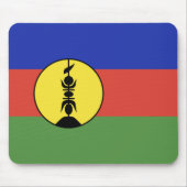 Nieuwe Caledonië vlag Muismat (Voorkant)