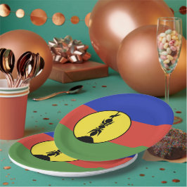 Nieuwe Caledonië vlag Papieren Bordje