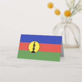 Nieuwe Caledonië vlag Plaatskaartje