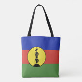 Nieuwe Caledonië vlag Tote Bag (Achterkant)