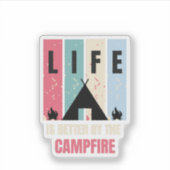 Nieuwe camping stickers (Voorkant)