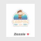 Nieuwe camping stickers (Vel)
