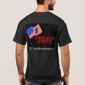 Nieuwe Canadese Wannabees-Logo T-shirt (Achterkant)