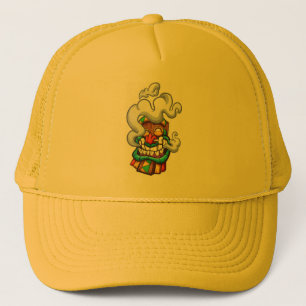 Nieuwe cartoon en horrer eye trucker pet