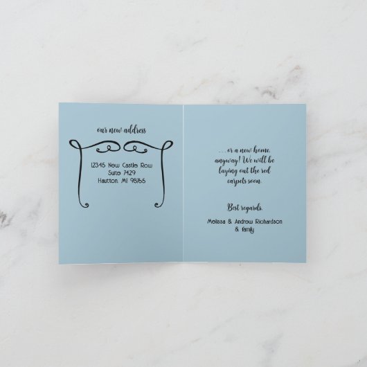 Nieuwe Castle Moving Aankondiging (Binnen)