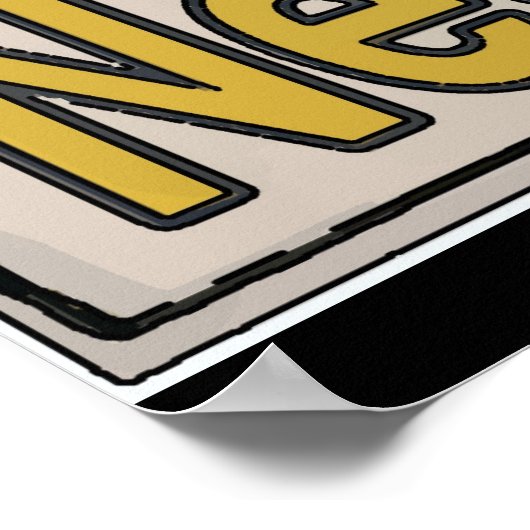 nieuwe Castle  Style Poster (Hoek)