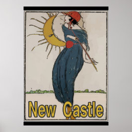 nieuwe Castle  Style Poster