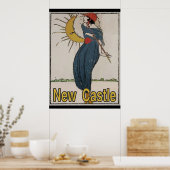 nieuwe Castle  Style Poster (Keuken)