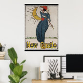 nieuwe Castle  Style Poster (Thuiskantoor)