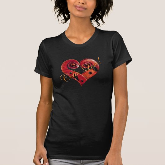 Nieuwe Cello Love T-shirt (Voorkant)