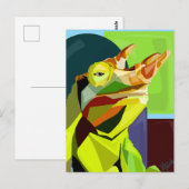 Nieuwe Cham op het Blok—Jackson's Kameleon Briefkaart (Voorkant / Achterkant)