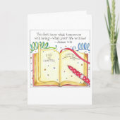 Nieuwe Chapter Birthday Kaart (Voorkant)