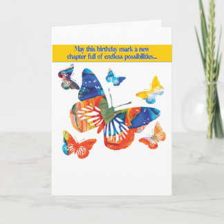 Nieuwe Chapter Birthday Kaart