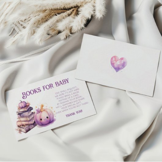 Nieuwe Chapter Little Pumpkin Boeken voor Baby tic Informatiekaartje