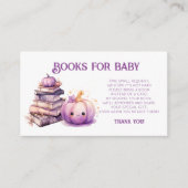 Nieuwe Chapter Little Pumpkin Boeken voor Baby tic Informatiekaartje (Voorkant)