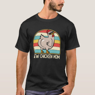 Nieuwe Chicken Mama Cute Chicken Mama Farmer voor T-shirt
