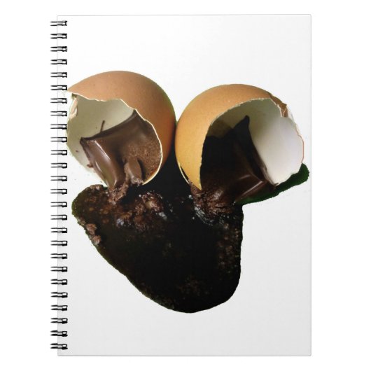 Nieuwe chocolade eieren notitieboek (Voorkant)