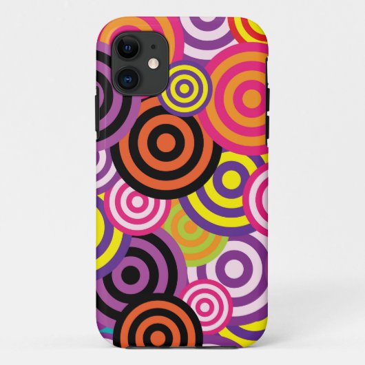 Nieuwe Cirkel Abstracte kunst Case-Mate iPhone Case (Achterkant)