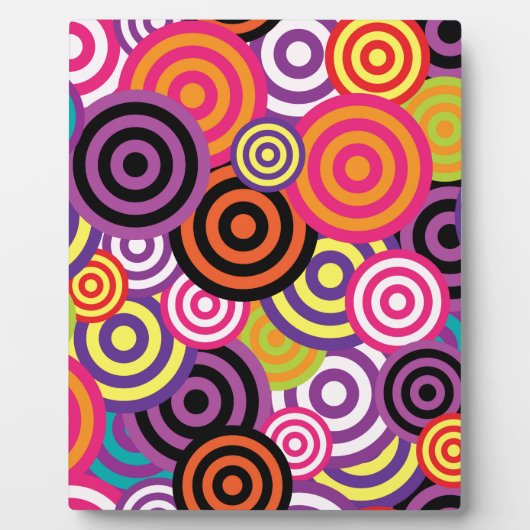 Nieuwe Cirkel Abstracte kunst Fotoplaat (Voorkant)