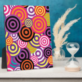 Nieuwe Cirkel Abstracte kunst Fotoplaat (Zijkant)
