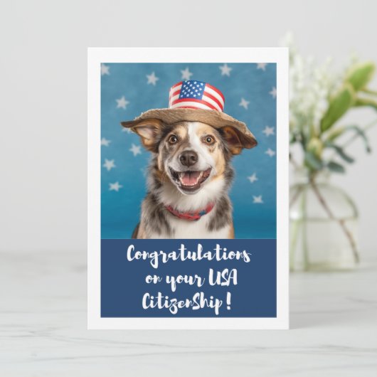 Nieuwe Citizen Wenskaarten Feestdagenkaart (Staand voorkant)