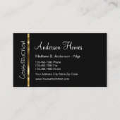 Nieuwe Classy Home Builder Visitekaartjes (Voorkant)