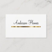 Nieuwe Classy Home Builder Visitekaartjes (Achterkant)