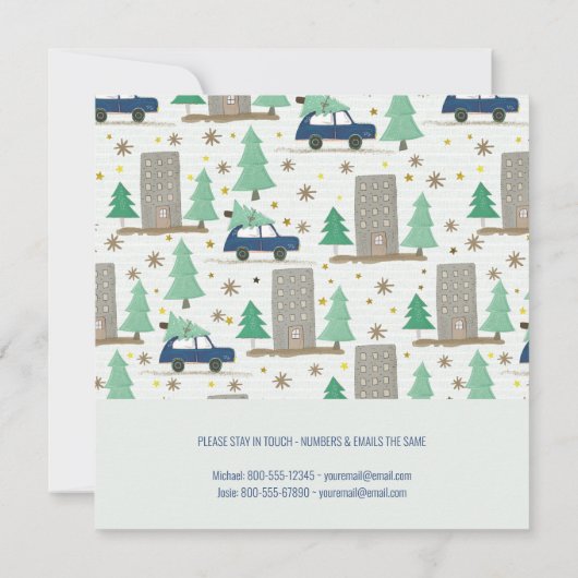 Nieuwe compartiment Photo Doodle Condo and Car Mov Aankondiging (Achterkant)