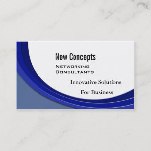 Nieuwe concepten, IT Consultants Visitekaartje