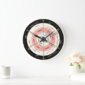 Nieuwe correcte kaart, vlakke Briefpapier aarde.. Grote Klok (Huis)