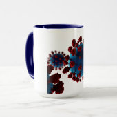 Nieuwe COVID-19-variant Mok (Voorkant links)