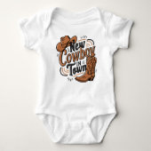 Nieuwe Cowboy In De Stad Romper (Voorkant)