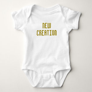 Nieuwe creatie - Baby Boy Bodysuit Gold