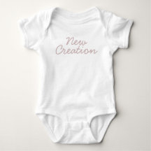 Nieuwe creatie - Baby Girl Bodysuit roze
