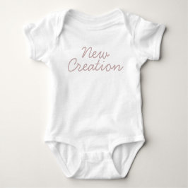 Nieuwe creatie - Baby Girl Bodysuit roze