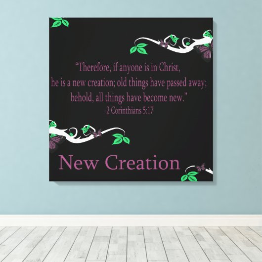 Nieuwe creatie canvas afdruk (Insitu (Houten vloer))