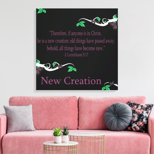 Nieuwe creatie canvas afdruk (Insitu (Woonkamer))