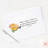 Nieuwe creatie ovale sticker (Envelop)